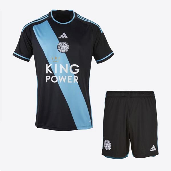 Camiseta Leicester City 2ª Niño 2023 2024